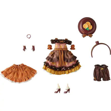 Harmonia Humming Doll Figures Outfit Set: Orange Designed by ERIMO termékfotó