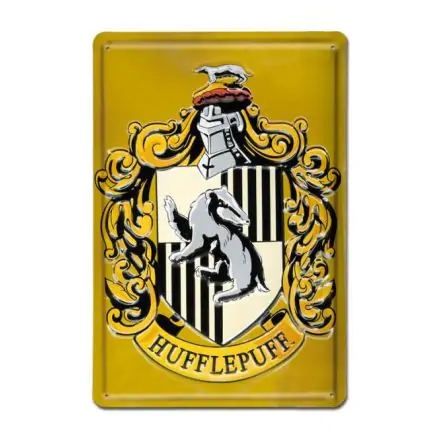 Harry Potter 3D Hufflepuff fémtábla 20 x 30 cm termékfotó