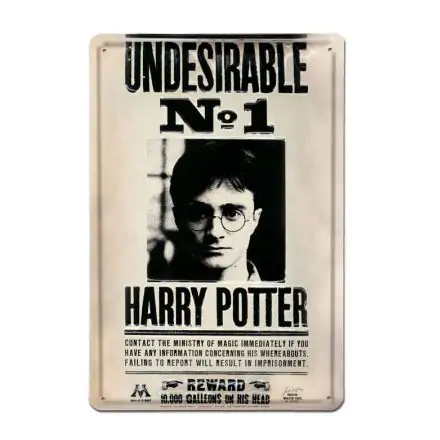 Harry Potter 3D Undesirable No 1 fémtábla 20 x 30 cm termékfotója