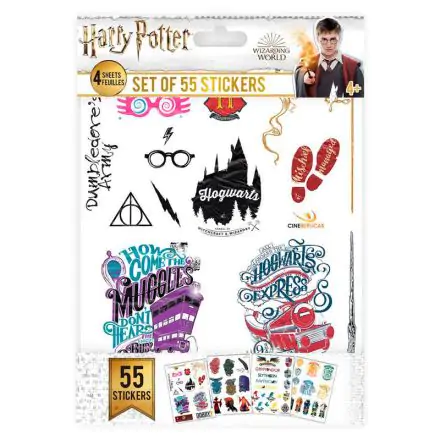 Harry Potter 55db matrica csomag termékfotója