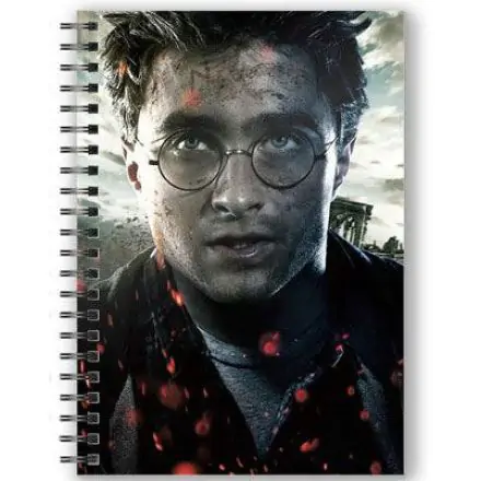 Harry Potter A5 3D jegyzetfüzet termékfotó