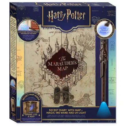 Harry Potter A5 jegyzetfüzet mágikus tollal és titkos térképpel  termékfotó
