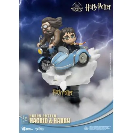 Harry Potter D-Stage Hagrid & Harry Standard Version PVC Diorama szobor 15 cm termékfotó