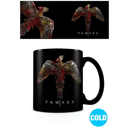 Harry Potter Fawkes hőre változó bögre termékfotó