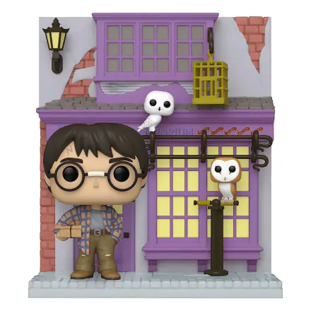 Harry Potter Funko POP! Deluxe Vinyl figura Deluxe: HP Diagon Alley- Eeylops Owl Emporium w/Harry 9 cm termékfotó