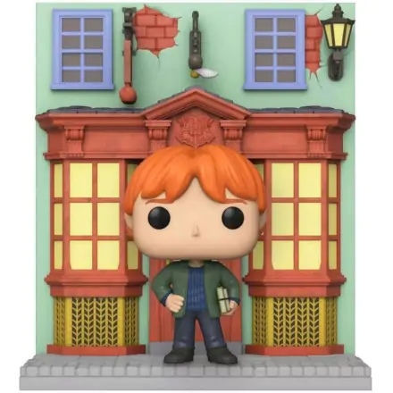 Harry Potter Funko POP! Deluxe Vinyl figura Deluxe: HP Diagon Alley- Quidditch Supplies Store w/Ron 9 cm termékfotó