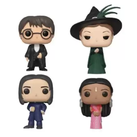 Harry Potter Funko POP! Movies Vinyl figura 4 db-os csomag Yule 9 cm termékfotó
