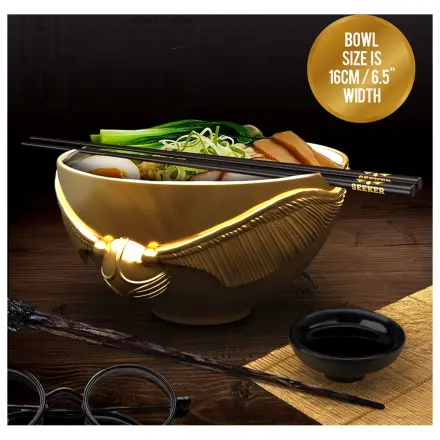 Harry Potter Golden Snitch Ramen tál és evőpálcika termékfotó