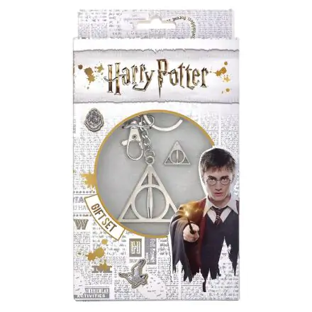Harry Potter Halál ereklyéi kulcstartó és tű jelvény csomag termékfotó