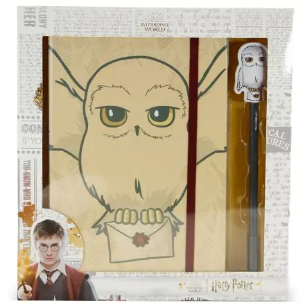 Harry Potter Hedwig csomag keményfedeles füzet + toll termékfotója