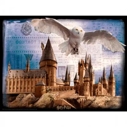 Harry Potter Hedwig és Hogwarts Prime 3D puzzle 500db-os termékfotó