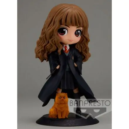 Harry Potter Hermione Granger with Crookshanks Q Posket figura 14cm termékfotó