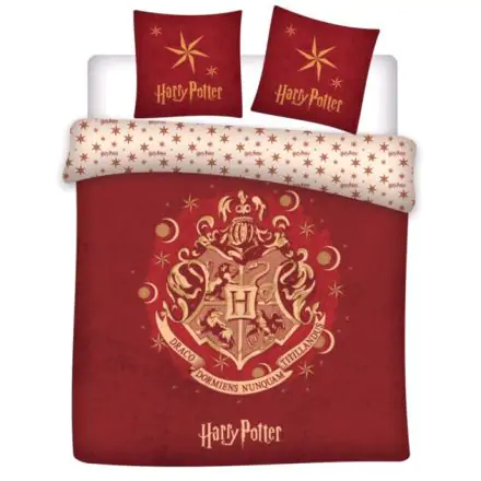 Harry Potter Hogwars ágyneműhuzat kétszemélyes ágyra termékfotója