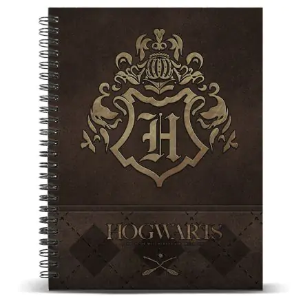 Harry Potter Hogwarts A4 jegyzetfüzet termékfotója