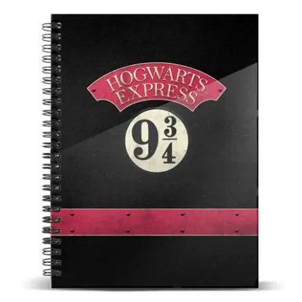 Harry Potter Hogwarts Express 9 3/4 A5 jegyzetfüzet termékfotó