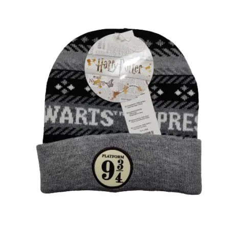 Harry Potter Hogwarts Express feliratos 9 és 3/4 platform emblémás világos sapka termékfotó