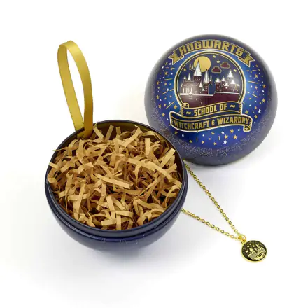 Harry Potter tree ornment with Necklace Hogwarts School of Witchcraft and Wizardry termékfotója