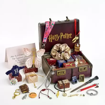 Harry Potter Hogwarts Trunk adventi naptár kalendárium ékszerekkel és kiegészítőkkel termékfotója