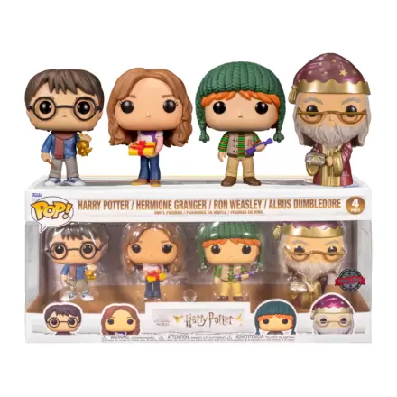 Harry Potter Holiday Funko POP! Movies Vinyl figura 4 db-os csomag 9 cm termékfotó