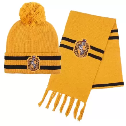Harry Potter Hugrabug kötött sapka és sál csomag termékfotó