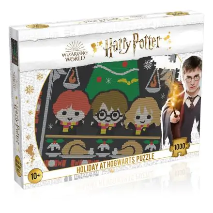 Harry Potter Jigsaw Puzzle Christmas Jumper 1  - Holiday at Hogwarts (1000 darab) termékfotó