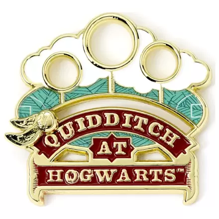 Harry Potter kitűző Quidditch (Golden Tone) termékfotó