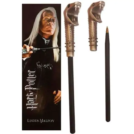 Harry Potter Lucius Malfoy pálca toll és könyvjelző termékfotó
