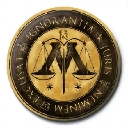 Harry Potter Mágiaügyi Minisztérium Seal kitűző termékfotó