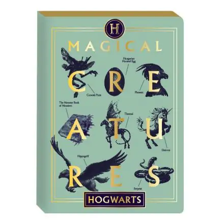 Harry Potter Magical Creatures A5 jegyzetfüzet termékfotó