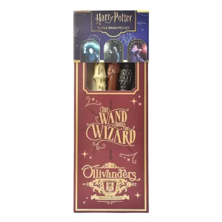 Harry Potter Magical Locations 3 db-os varázspálca toll csomag  termékfotó