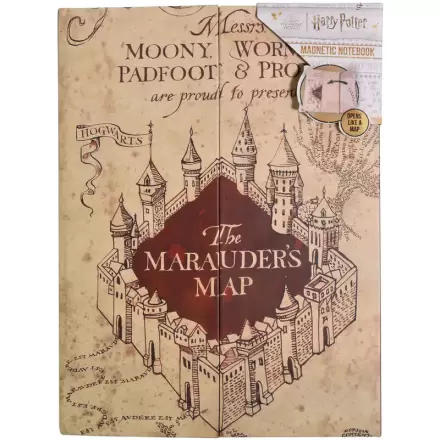 Harry Potter Marauders Map A5-ös jegyzetfüzet termékfotója