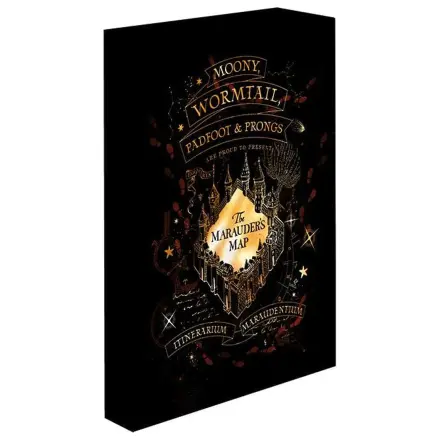 Harry Potter Marauders Map megvilágított poszter 40X30 cm termékfotó