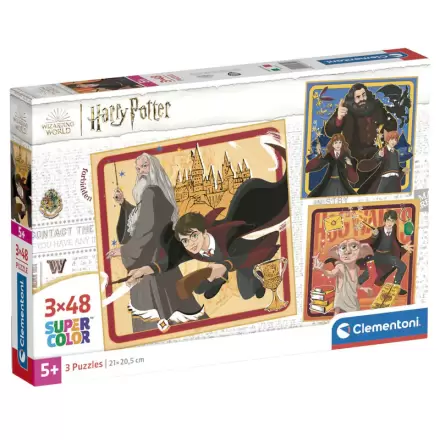 Harry Potter puzzle 3x48db-os termékfotója