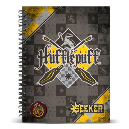 Harry Potter Quidditch Hugrabug A5 jegyzetfüzet termékfotó