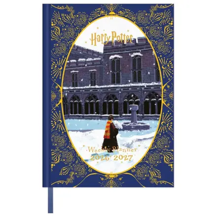 Harry Potter School A5 keményfedeles füzet, heti tervező 2026/2027 termékfotó