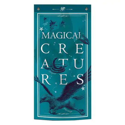 Harry Potter Varázslatos lények fali zászló termékfotó