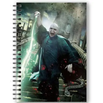 Harry Potter Voldemort A5 3D jegyzetfüzet termékfotó