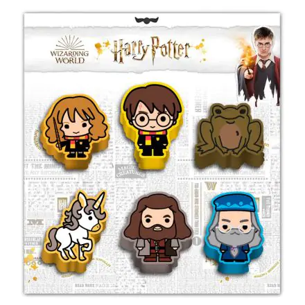 Harry Potter Wizard csomag 6 radír termékfotó