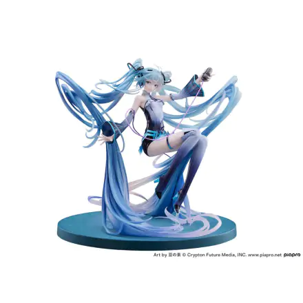 Hatsune Miku 1/7 Techno-Magic Ver. PVC szobor figura 25 cm termékfotója