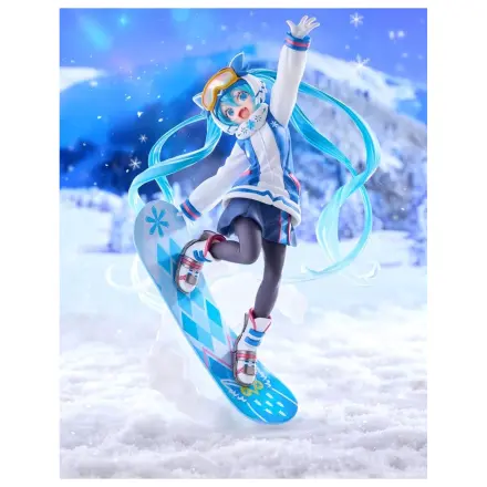 Hatsune Miku AMP+ PVC figura Snow Miku All Stars 2016 Ver. 23 cm termékfotó