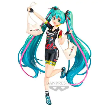Hatsune Miku Banpresto Chronicle Hatsune Miku Racing 2019 figura 17cm termékfotója