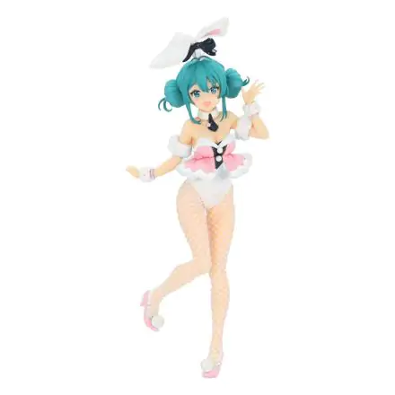 Hatsune Miku BiCute Bunnies  Hatsune Miku White Rabbit Baby Pink Ver. PVC szobor figura 28 cm termékfotó