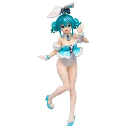 Hatsune Miku BiCute Bunnies Hatsune Miku White Rabbit Pearl Color ver. szobor figura 30cm termékfotó