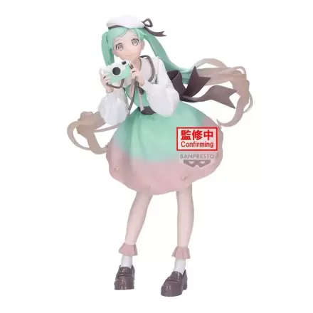 Hatsune Miku Camera Holiday Memories figura 20cm termékfotója