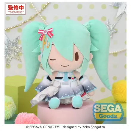 Hatsune Miku: Colorful Stage! fuwa petit Stage SEKAI Hatsune Miku Brand New World plüss figura 22 cm termékfotó