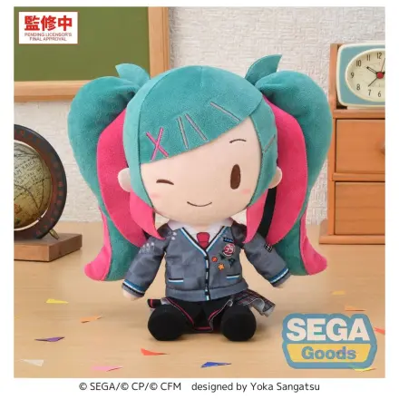 Hatsune Miku: Colorful Stage! plüss figura fuwa petit M -School SEKAI Hatsune Miku- termékfotó