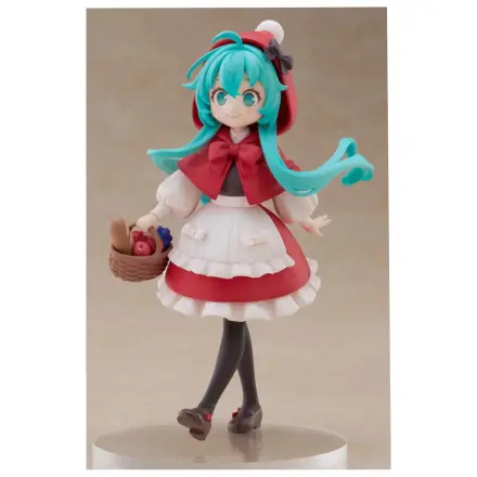 Hatsune Miku Desktop Fairy Hatsune Miku Little red riding hood Ver. PVC szobor figura 16 cm   termékfotó
