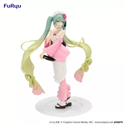 Hatsune Miku Exceed Creative Matcha Green Tea Parfait Cherry Blossom Ver. PVC szobor figura 20 cm termékfotója