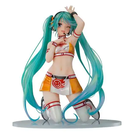 Hatsune Miku GT Project 1/7 Racing Miku 2010 Ver. Art by Kentaro Yabuki PVC szobor figura 18 cm termékfotója