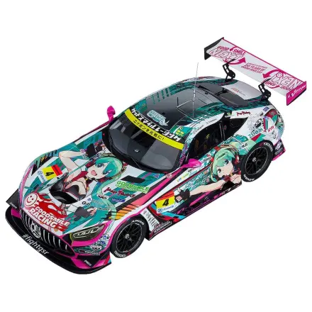 Hatsune Miku GT Project jármű 1/18 Good Smile Hatsune Miku AMG 2020 SUPER GT Okayama Test Ver. 26 cm termékfotó